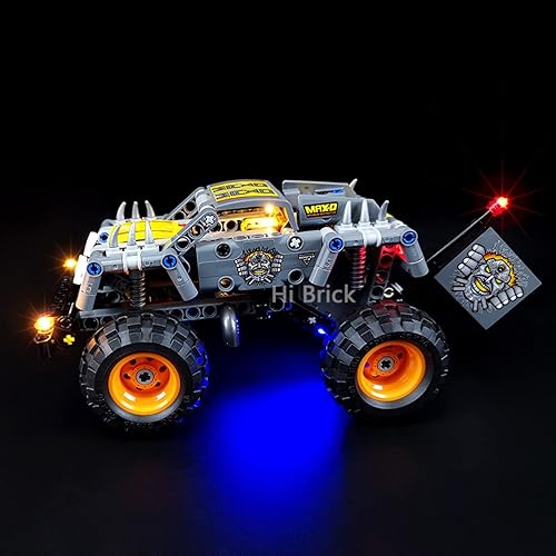 Kits LED para el modelo Monster Jam Max-D, LED solo para el modelo 42119 (solo luz, no incluye el juego de modelos).
