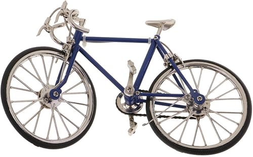 Miniatura 5 de Taotenish Escala 110 Racing Bike Modelo Réplica Bicicletas Juguetes Colecciones Niños Regalo - Azul Oscuro