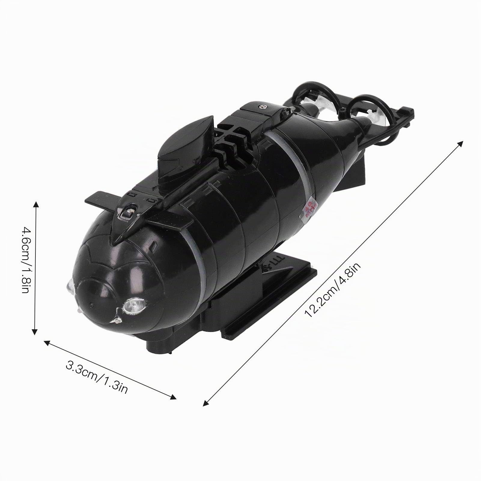 Submarino Control Remoto 6 Canales 2.4G, Mini Juguetes Submarinos Modelo para Regalo for Niños Niñas Piscina Juego Interior Exterior