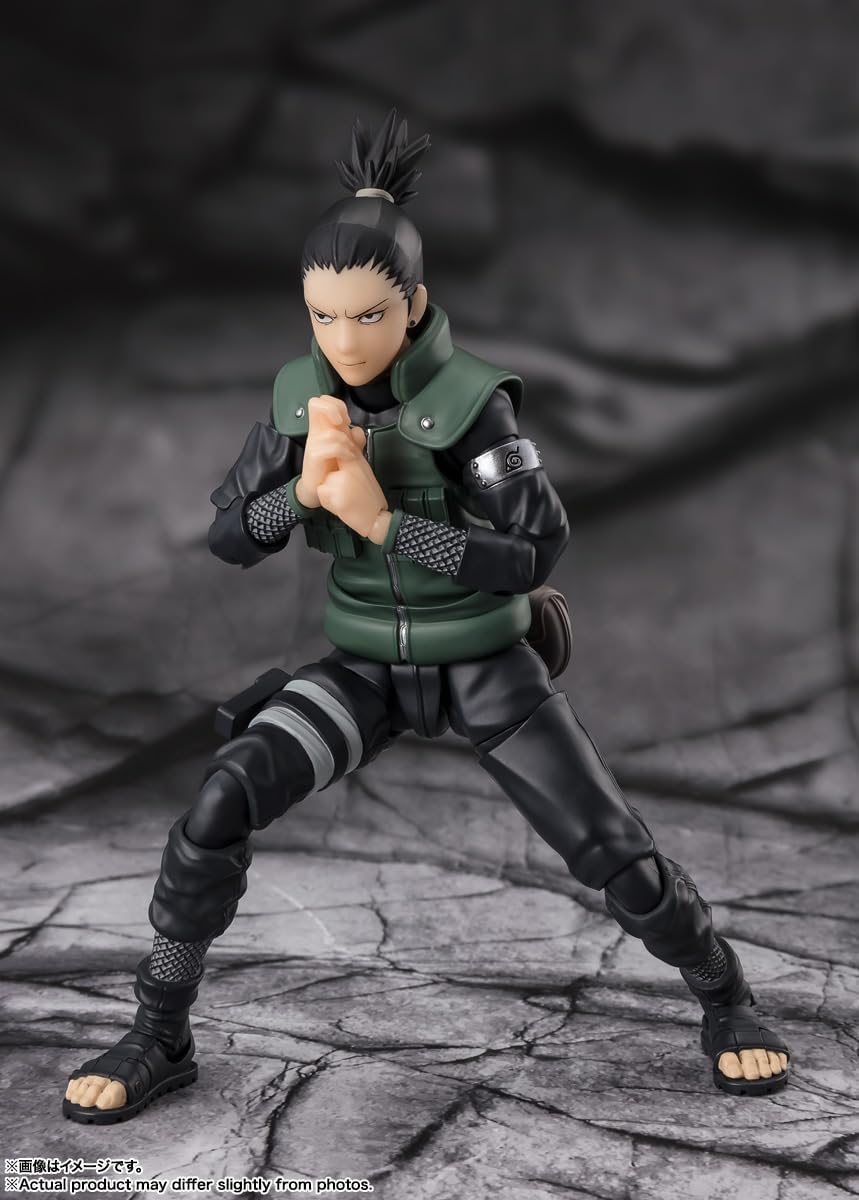 TAMASHII NATIONS - Naruto Shippuden - Shikamaru Nara -Brilliant Strategist- S.H.Figuarts Action Figure
