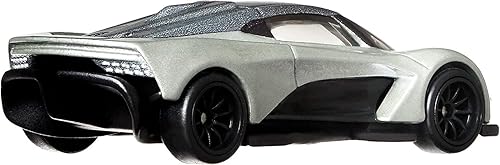 Miniatura 5 de Hot Wheels Vehículo Aston Martin a escala 1:64 de películas de Blockbuster, TV y videojuegos, réplicas icónicas para jugar o exhibir, regalo para