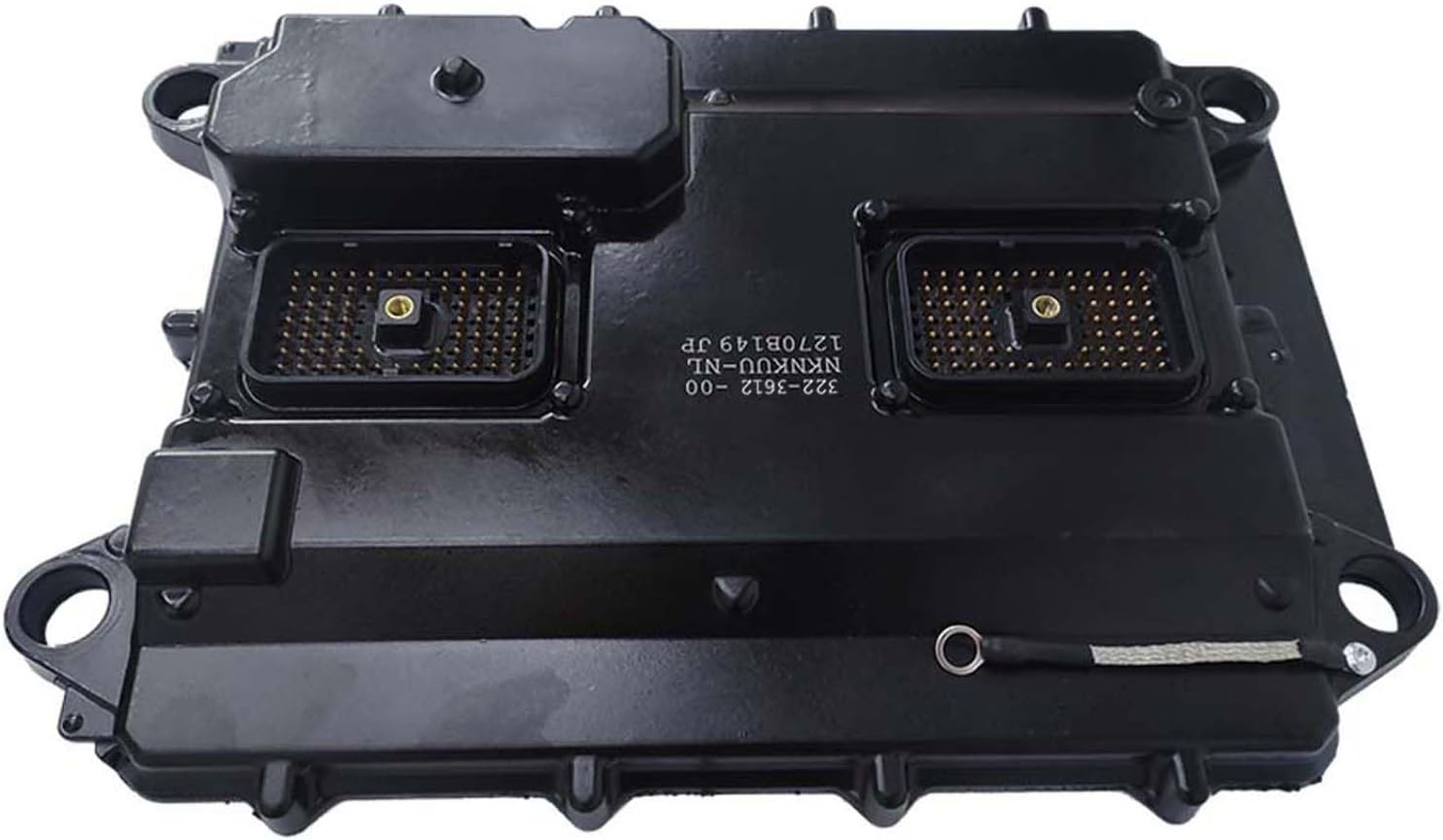 Generic Pre-Programmed Engine Control Unit ECU ECM Standard Replacement Module for Caterpillar CAT Essential Heavy Duty Maintenance Part Compatible with OEM Part Number 322-3612 3223612