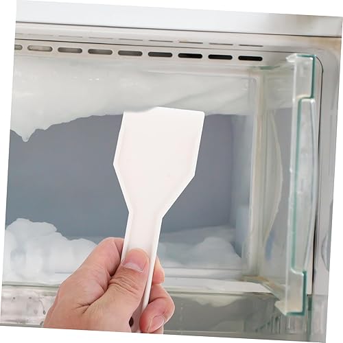 Miniatura 9 de Raspador de hielo de plástico para refrigerador, pala de deshielo, pala de hielo para congelador, descongelador de mano, pala plana, accesorios de