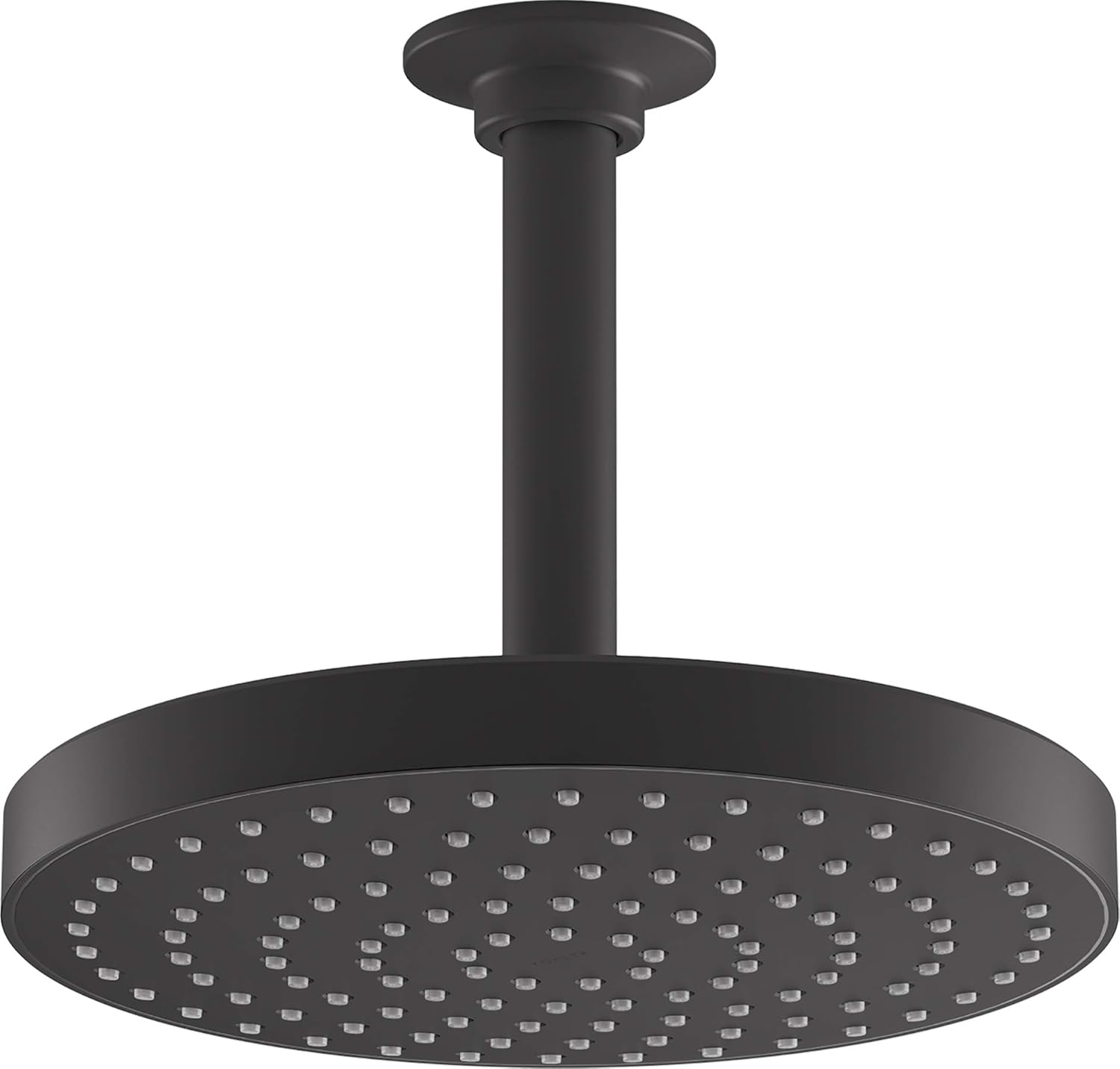 KOHLER K-76464-G-BL Awaken 8" Rainhead, 1.75 GPM, Wide Spray Coverage, Matte Black, Easy Installation