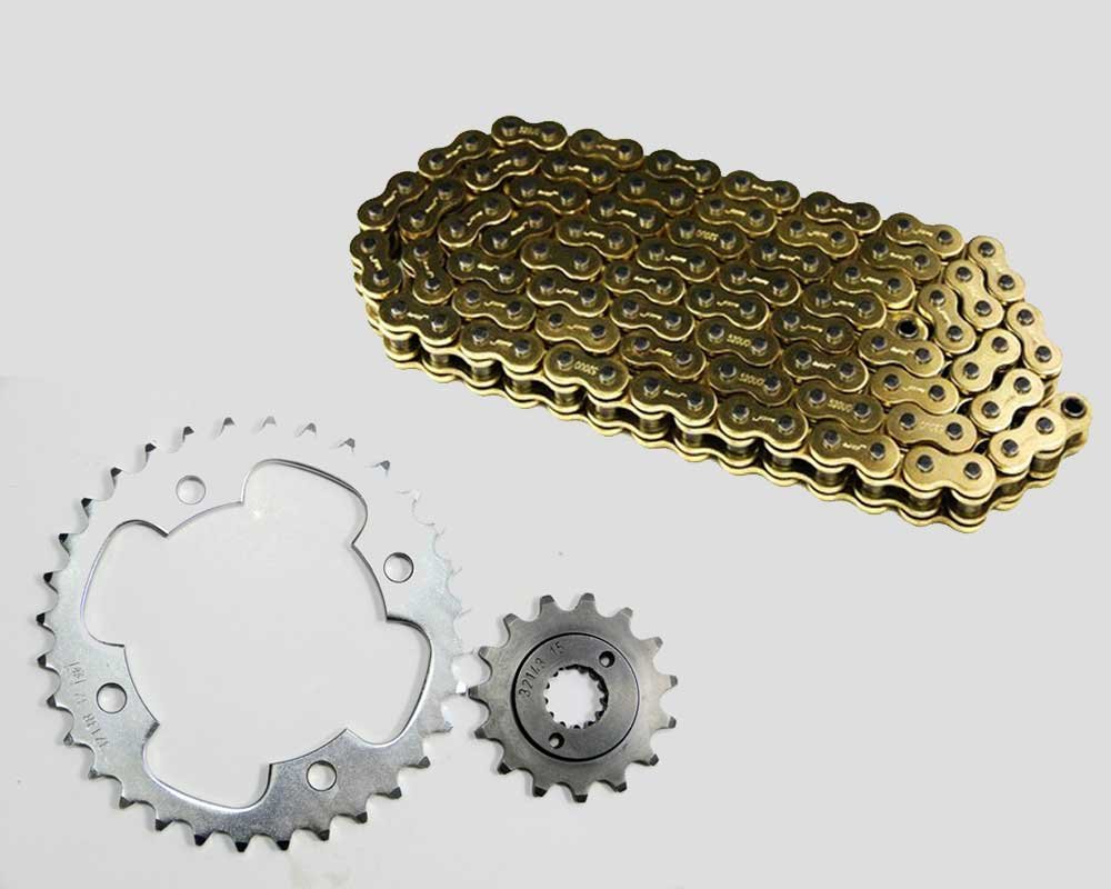 Spezialverstärkte Kette Ersatzteil für/kompatibel mit LTZ 400 Gold