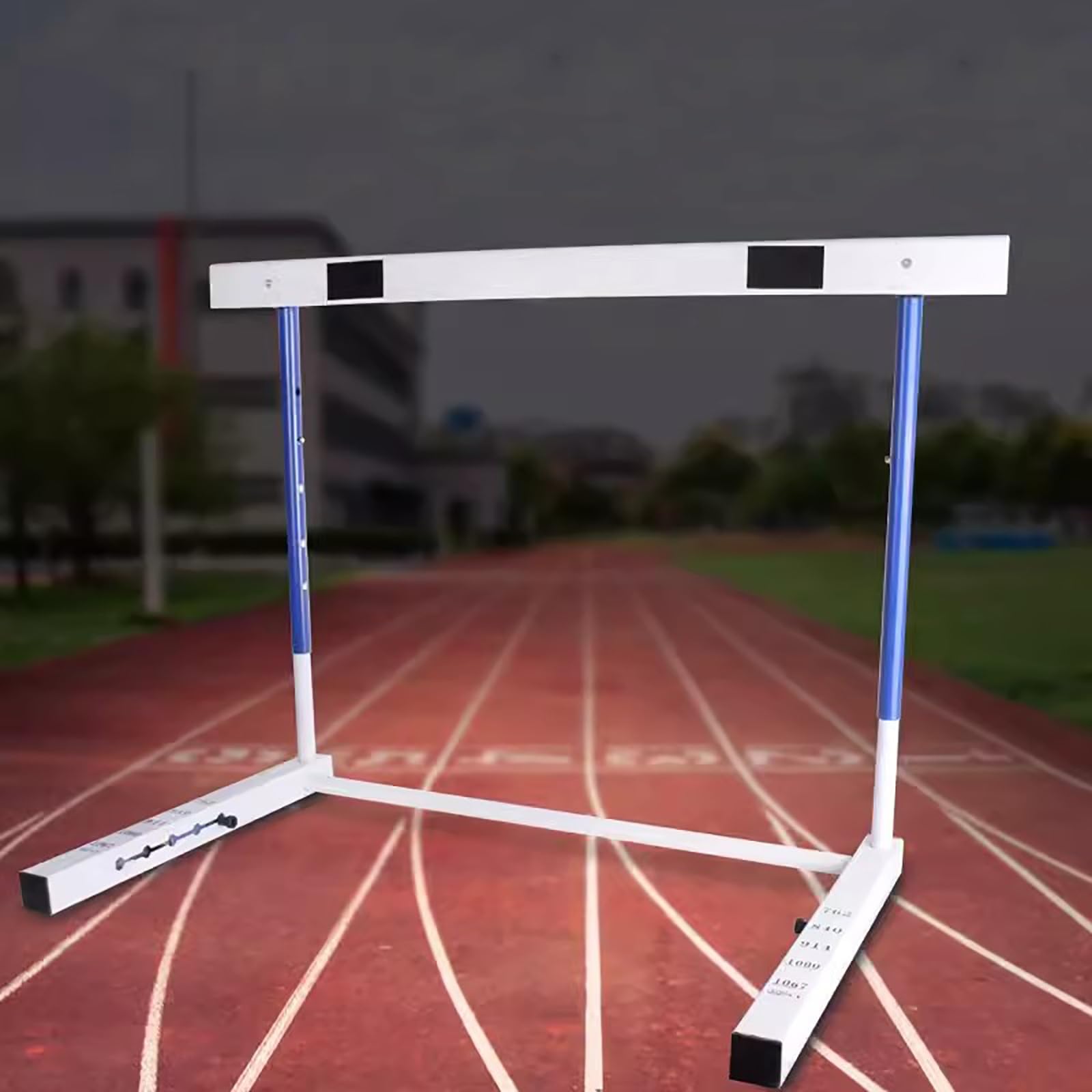 Ostacoli di allenamento regolabili per velocità e agilità, attrezzature portatili per scuole superiori, classe PE e corsi di corsa