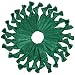 Cyndibands 25 Count Hair Ties (More Colors Available) No-Snag Knotted Ponytail Holders/Bracelets - Forest Green