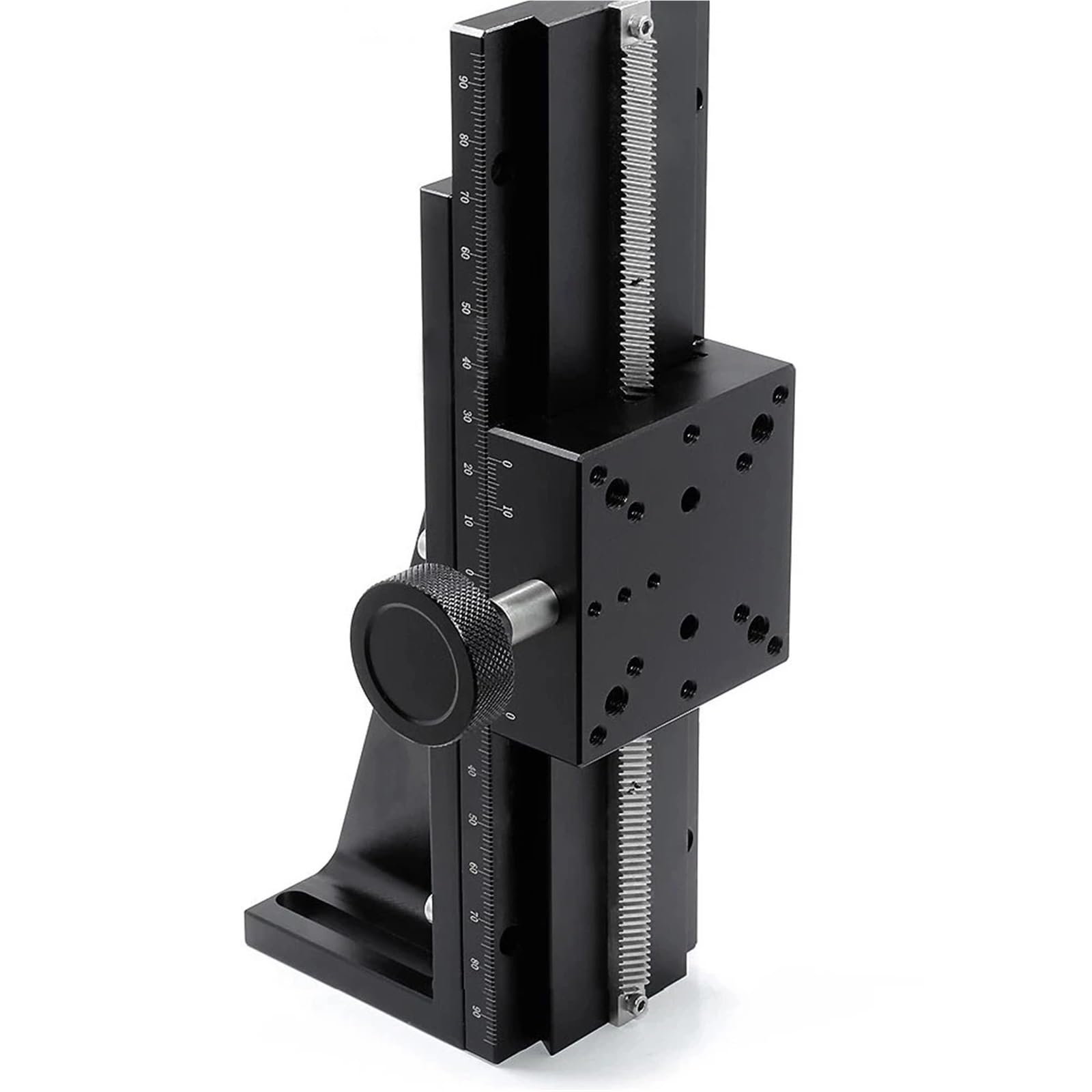 Tavola Scorrevole lineare a Corsa Lunga con scanalatura a Coda di Rondine ASSE X/ASSE Z LWX60 LWZ60 Piattaforma di rifinitura a Spostamento Manuale (ASSE Z LWZ60, 300 mm)