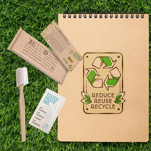 Dental Set, Zahnbürste und Zahncreme| Öko Dental-Set einzeln verpackt| Für Hotels, Reisen und Events|Zahnpflege Sets| 50 Stück – Bild 7