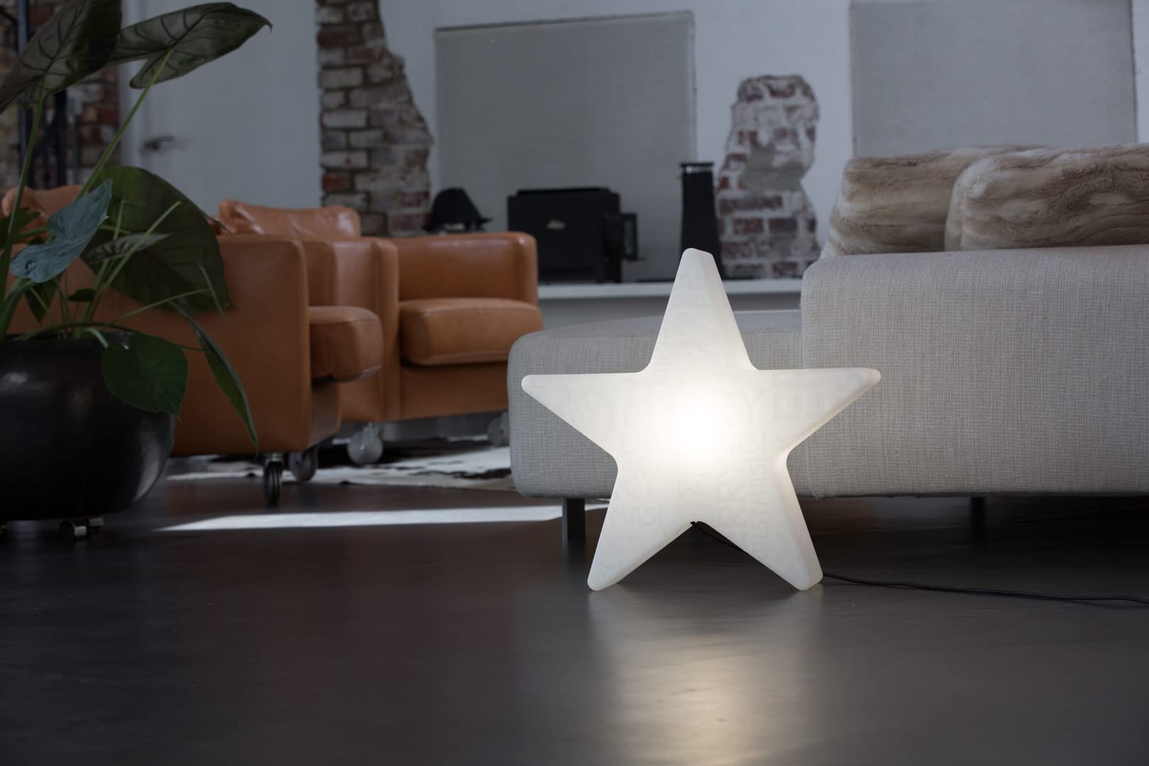 Decorazione natalizia, Merry Christmas, bianco 6W