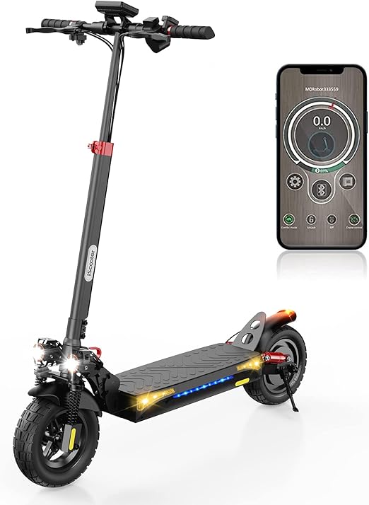 Electric Scooters, iScooter ix4 Electric Scooter Adults, APP Control