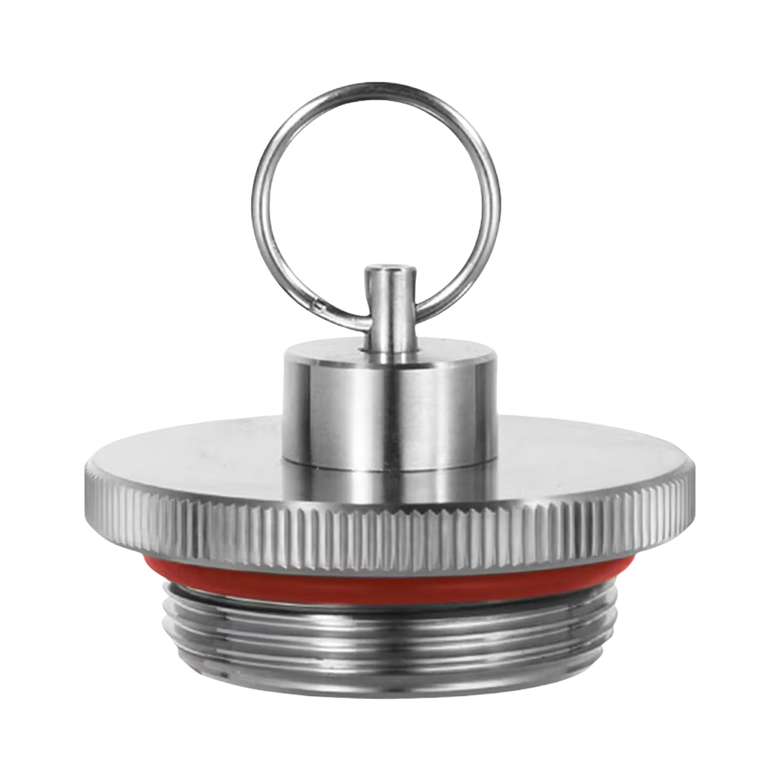 Tappo per fusto in miniatura per birra, in acciaio inox, con due fori di sfiato, chiusura a pressione per birra casalinga