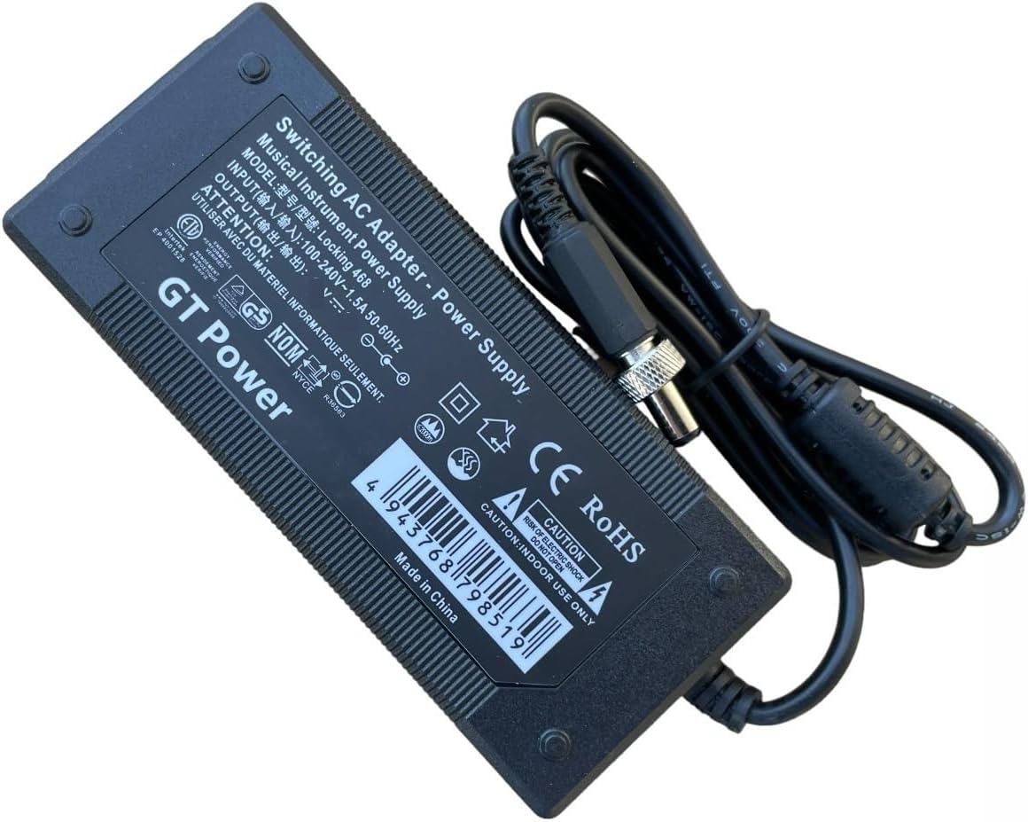 AC Adapter Power Supply Compatible with Life Fitness INX Elliptical Cross-Trainer