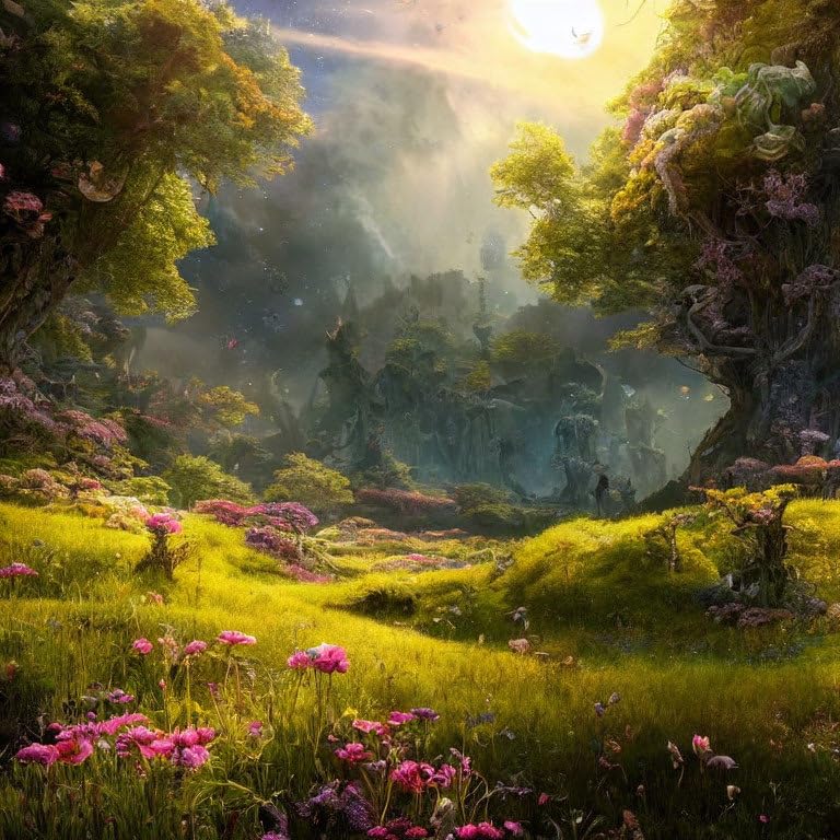 Toile peinture fille brodée espace poster 58x90cm art mural galaxie