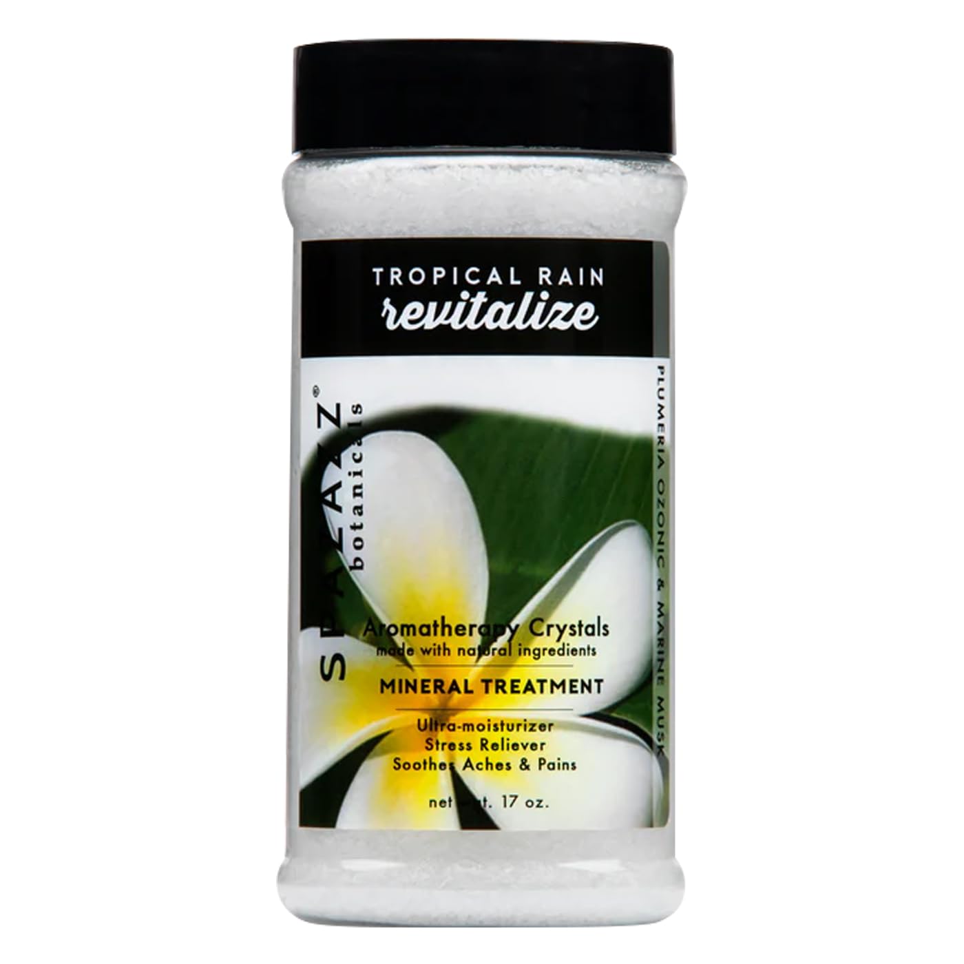 Spazazz 7370C Spa and Bath Crystals, Tropical RainCompact by Design (Amazon-developed Certification)