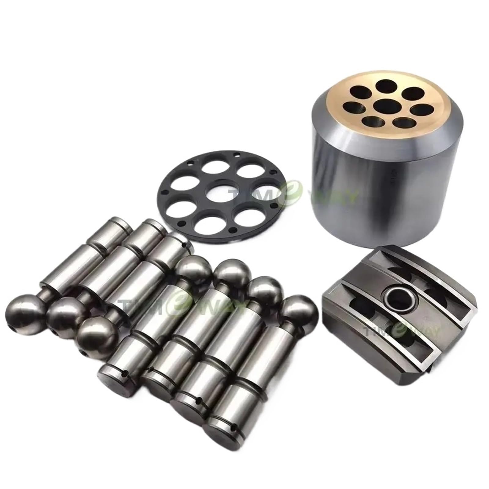 1 x H2V Axialkolbenmotor-Reparatursatz, Motordrehgruppen-Kits für H2V108 Hydraulikmotor, Ersatzteile, Motorzubehör