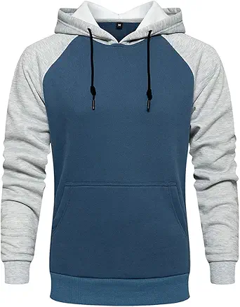 DUOFIER Hoodies for Men Pullover Hooded Sweatshirt with Kange Pocket