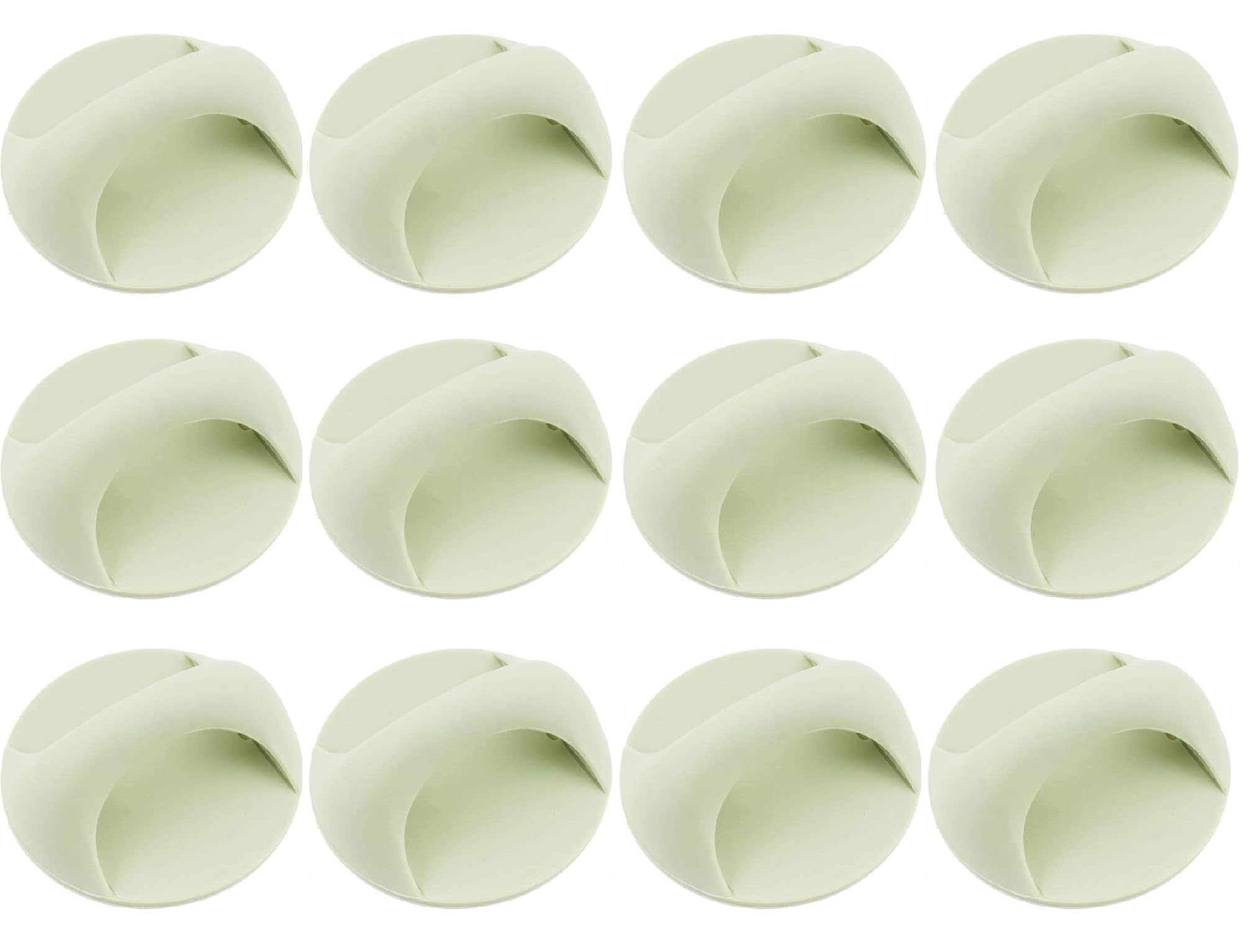 Turbid 12 Pack Self-Stick Instant Cabinet Handle Pulls Drawer Pull Helper with Adhesive for Sliding Door Glass Windows Wardrobes Peel and Stick Knob (Green) (B0D17PFH61) Amazon Price History, Amazon Price Tracker