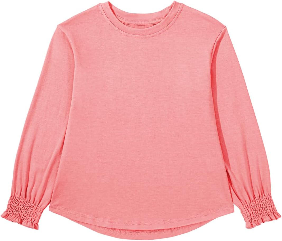 blibean Tween Girls Fall Shirts Casual Long Sleeve Tops Size 6-15 Years - Image 7