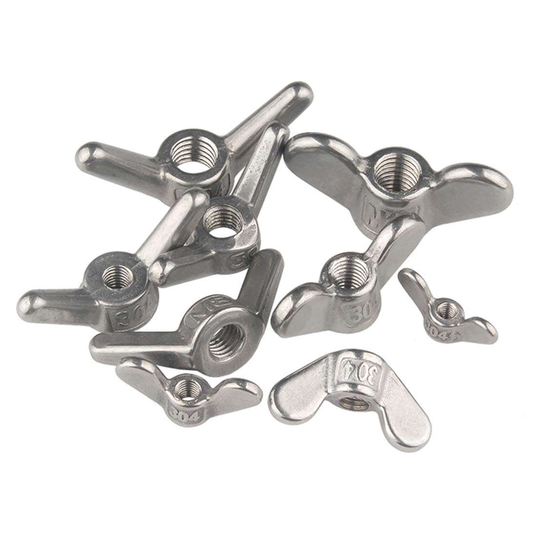Scheda Tecnica OKUMEYR 6 Pz Noce M10 Galletti Inossidabili Filettato Bullone Del Dado Ad Alette Galletti In Acciaio Hardware Della Macchina Dado Della Macchina Dado A Mano Acciaio Inossidabile Silver Dado M10 - 6