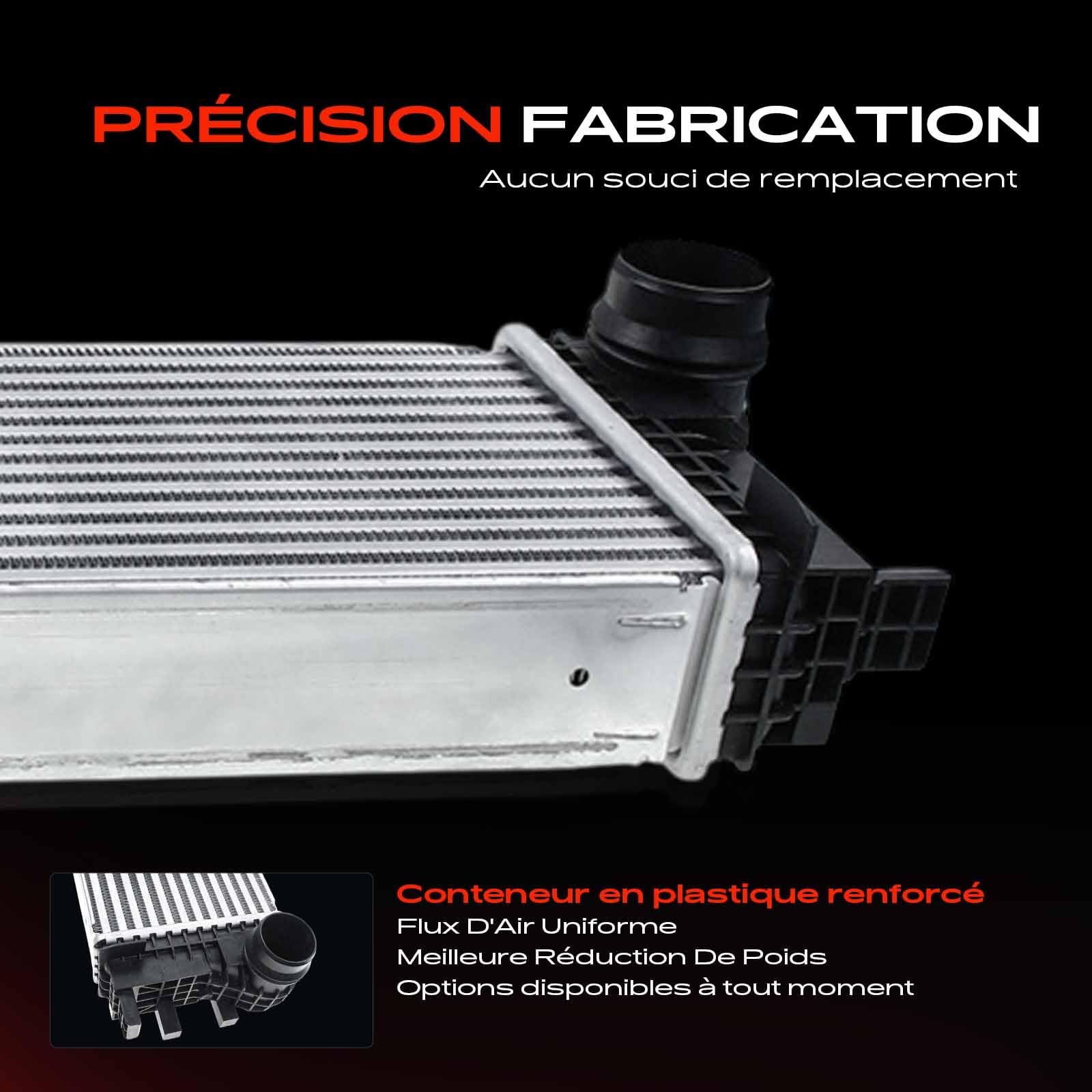 Frankberg Refroidisseur turbo intercooler 4475011301