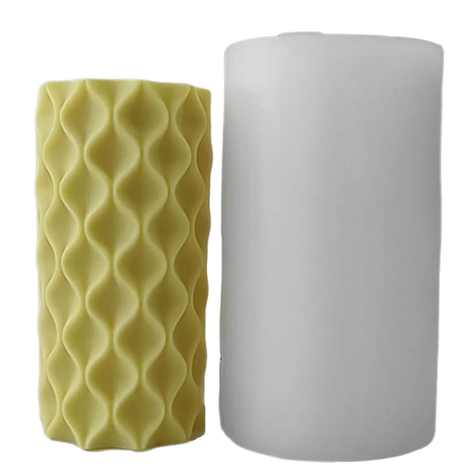 Lerpwige Silicone Star Embossed Cylinder for Craft Making Supplies Making Silicone