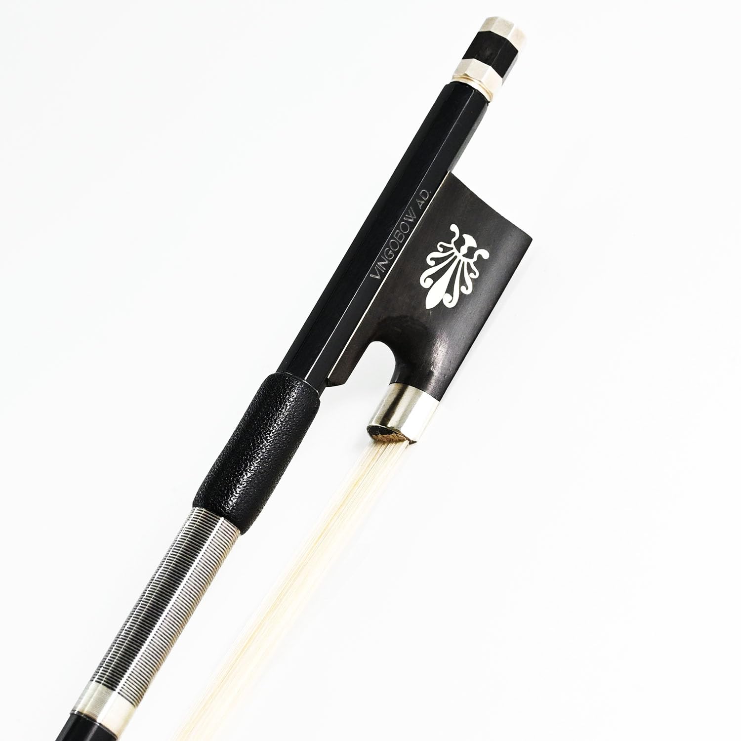 Carbon Fiber Violin Bow, Fleur de lis