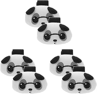 ibasenice 6 Peças De Pulseiras De Anel De Panda Em Massa Pulseiras Para Mini Brinquedo Pulseiras De Tapa Mini Panda Brinquedo De Pelúcia Pulseiras De Pressão Pulseiras De Tapa