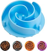 Vista 13 de Recipiente de Alimentación Lenta para Perros, Animire Tazón de Comida de Silicona Suave para Perros Pequeños, Medianos y Grandes