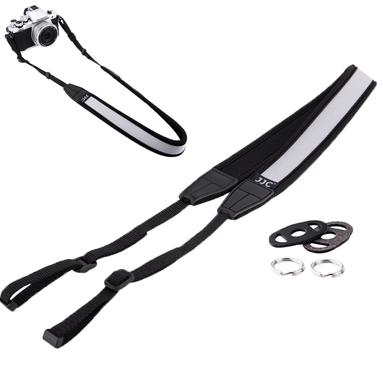 Amazon | JJC カメラ ネックストラップ Canon EOS R8 R50 R6II
