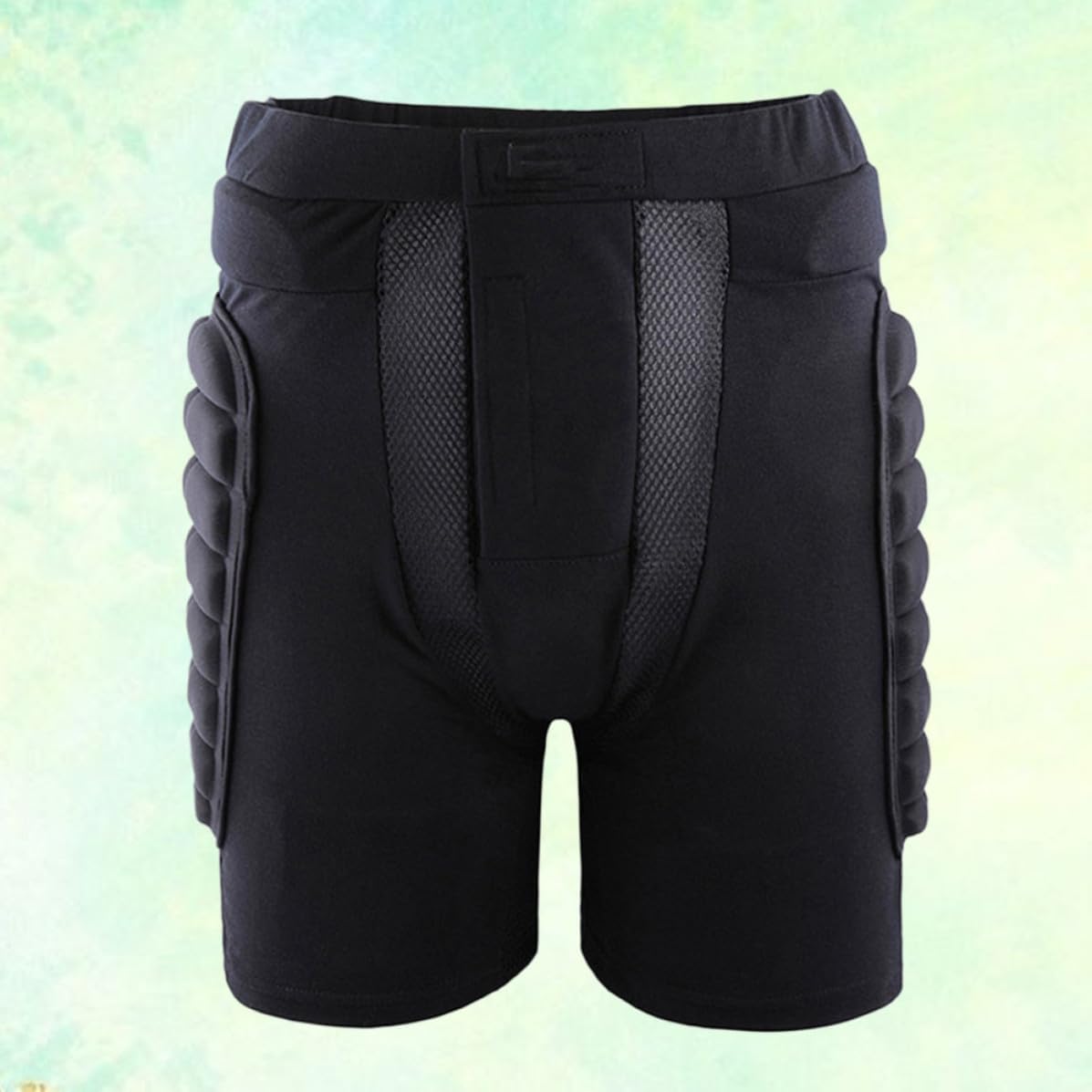 Padded Protective Pants Black for Snowboarding and Cycling Adults Youth