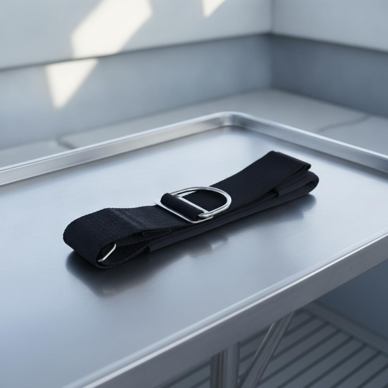 Arnés de Buceo Cinturón Correa Hebilla Protector Acolchado Tejido Resistente en Nylon y Neopreno con Acero Inoxidable 316 Adecuada para Entrenamiento Subacuático Recreativa Buceo con Equipo Autónomo | Ajustable, Correa Entrepierna con Anillo en D, Cómodo,