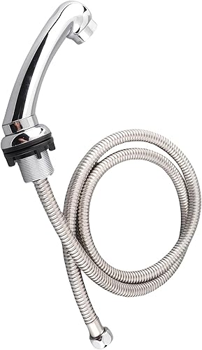 Miniatura 5 de Cabezal rociador de tazón de champú de salón, cabezal rociador de mano y manguera para silla de cama de champú, grifo de lavabo de lavado de