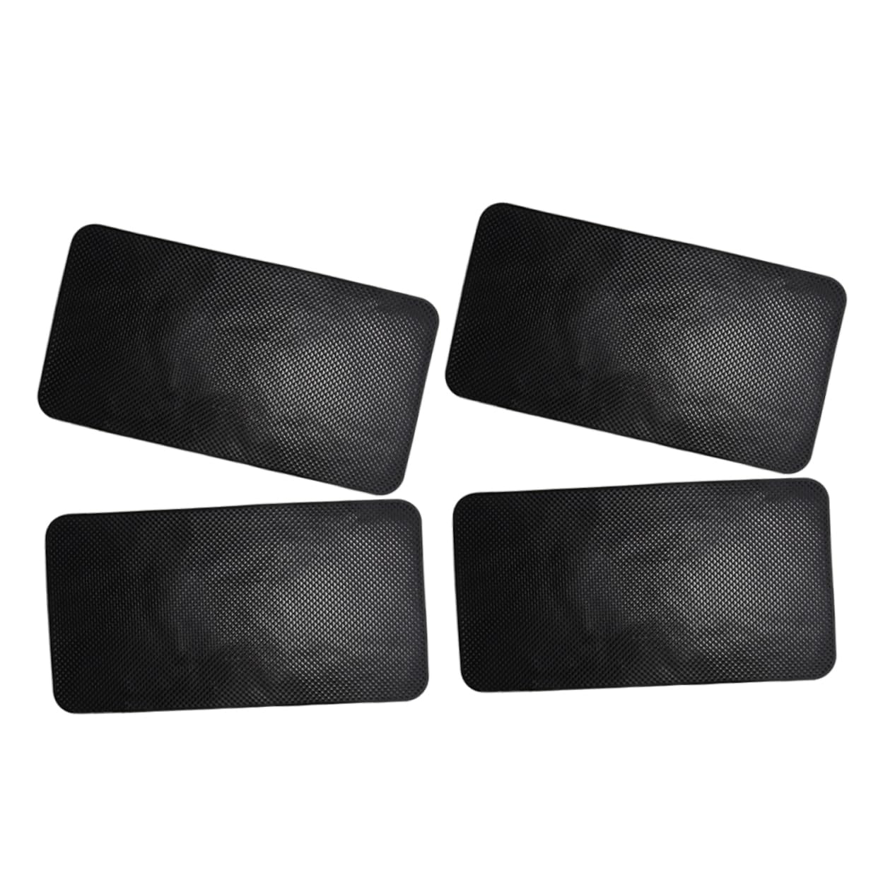 OUNONA 4pcs Car Storage Mat Car Dashboard Accessories Dashboard Sticky Mat Car Dashboard Pad Adhesive Dashboard Pad for Car Dashboard Automobile Car Dashboard Mat Car Phone Mat