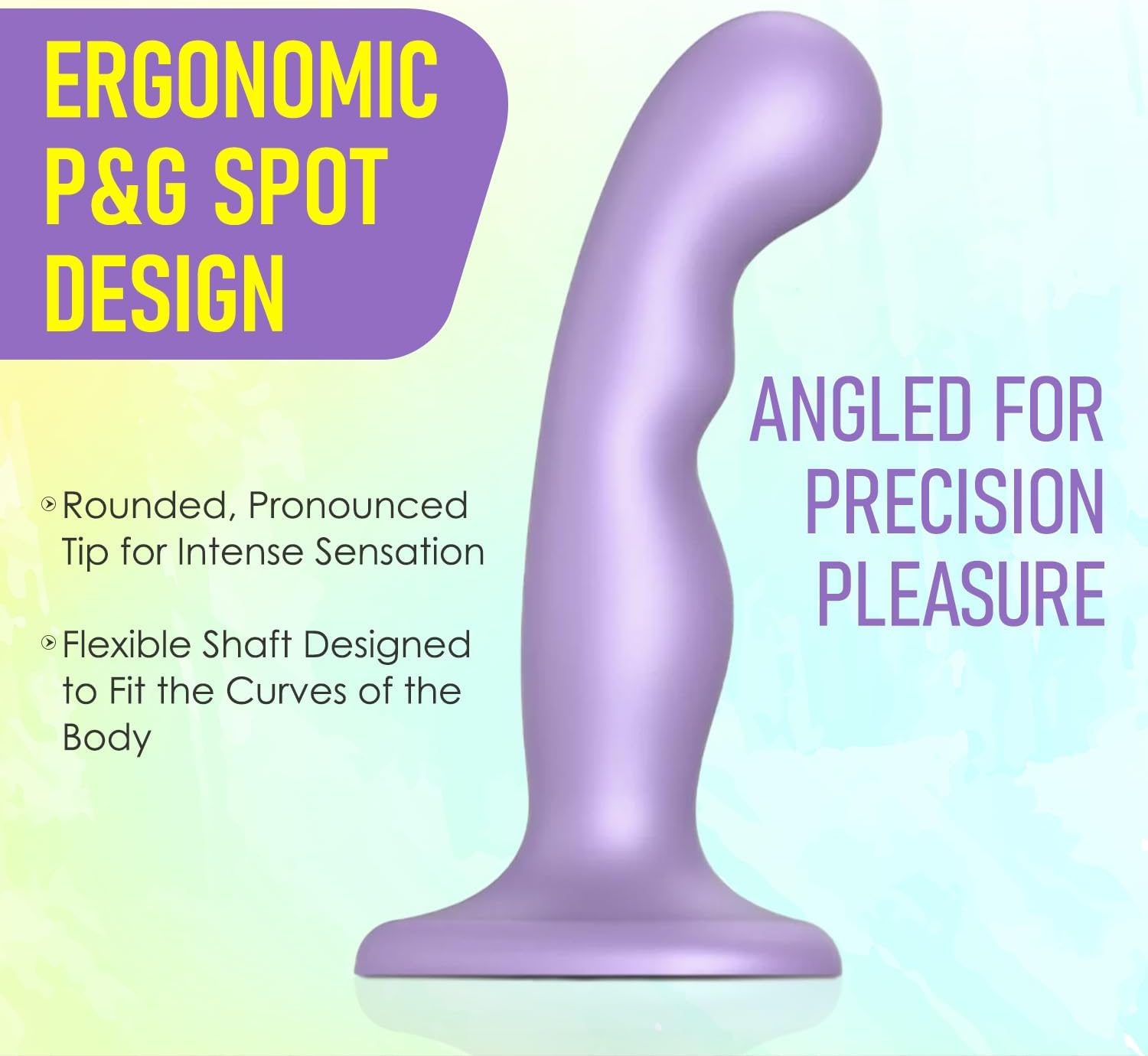 Dildo Plug P&G Metallic Lilac- Small