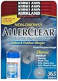 Kirkland Signature Allerclear Lortadine 10mg Tablets - 365 ct - 4 pk