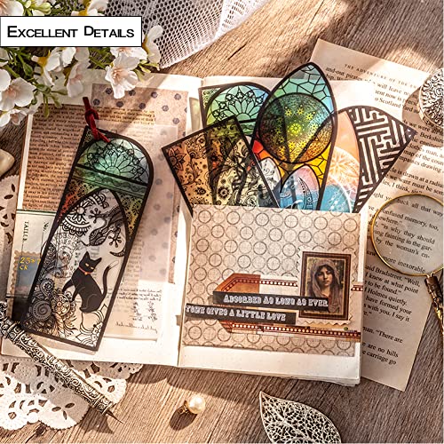 Dearart Cute Bookmarks Page Markers For Women Teacher Students Book Lovers, Waterproof Durale And Flexible Bookmark, Good Gifts Of 6 Types 36Pcs, Lucky Cats #TOP2