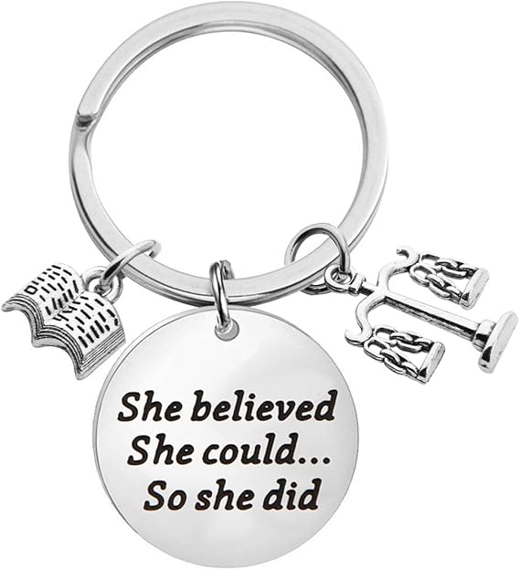 10. Lawyer Gift, Law School - Keychain