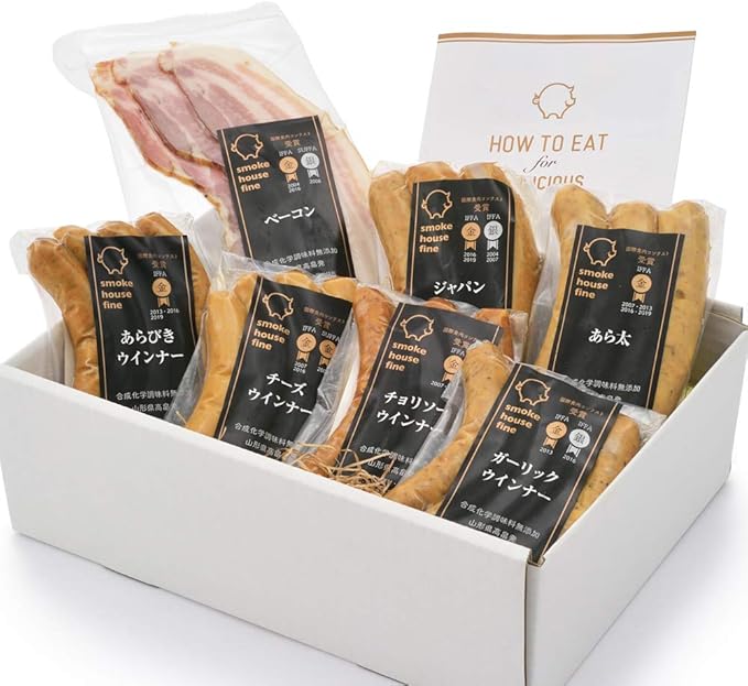 Amazon ドイツ金賞多数受賞 スモークハウス ファイン 無添加 ハム ソーセージ 厳選7点セット スモークハウス ファイン ソーセージ ウインナー 通販