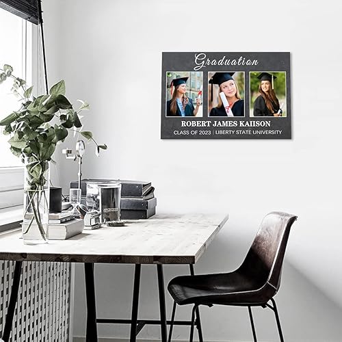 Miniatura 2 de LZIMU Lienzo personalizado para pared, collage de múltiples fotos, impresiones personalizadas con tu imagen, lienzo de imágenes personalizado para