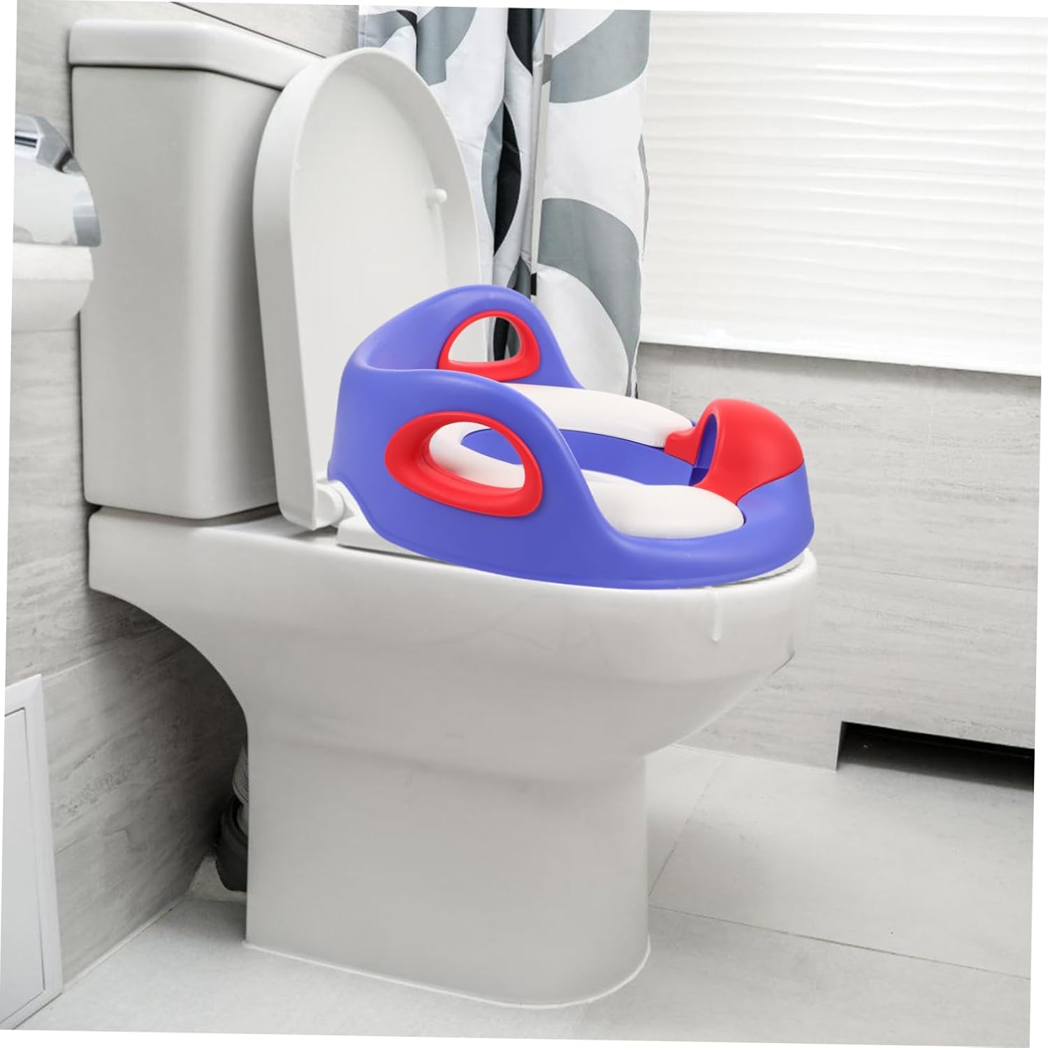 Potty Training Seat Durable PVC Toilet Ring with Ergonomic Design for Safety and Comfort Easy to Clean for Potty Training Boys