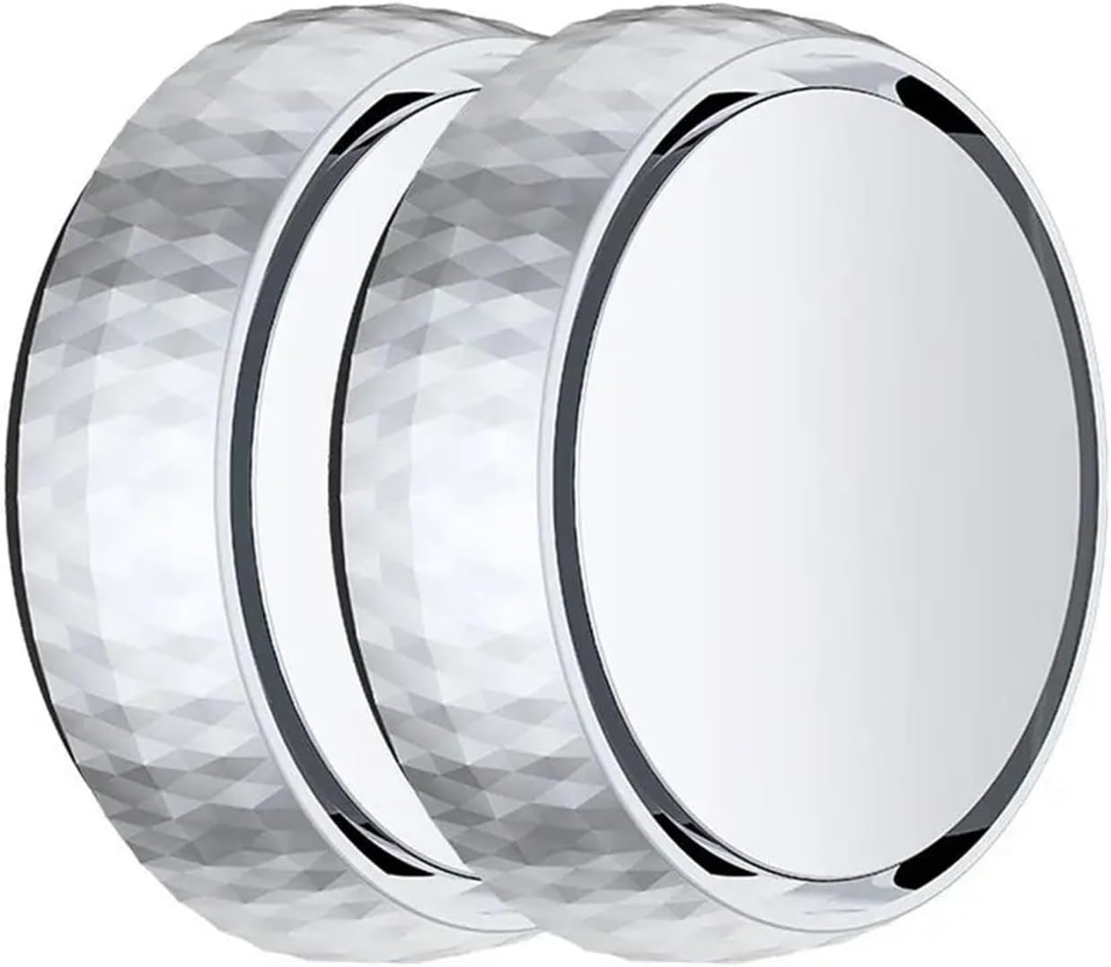 Generic Adjustable Wide-Angle Rear View Mirror Adsorption Hd Rotating Round Reversing Blind Spot Mirror for Car SUV Complete Wing Mirrors