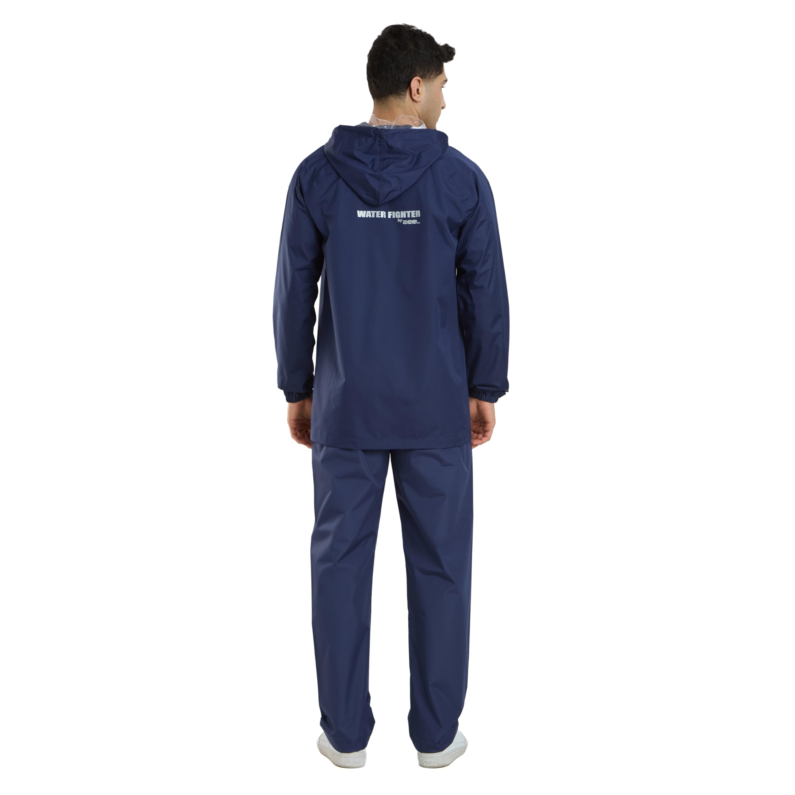 Water Fighter by ZEEL Rain Coat for Men with Adjustable Hood