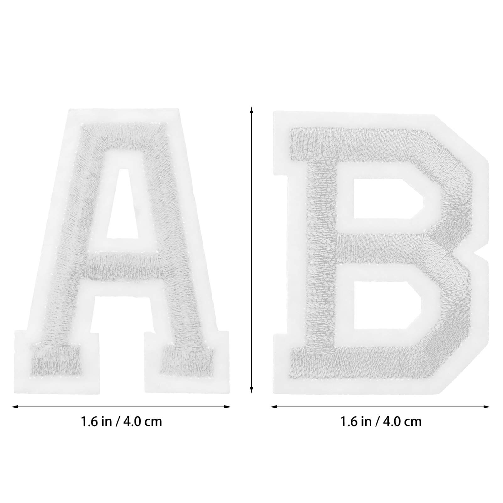 6sets Toppe Ricamate Adesive Patches Termoadesivi Per Abbigliamento e Borse Per Decorazioni Te Facile Applicare o Cucitura