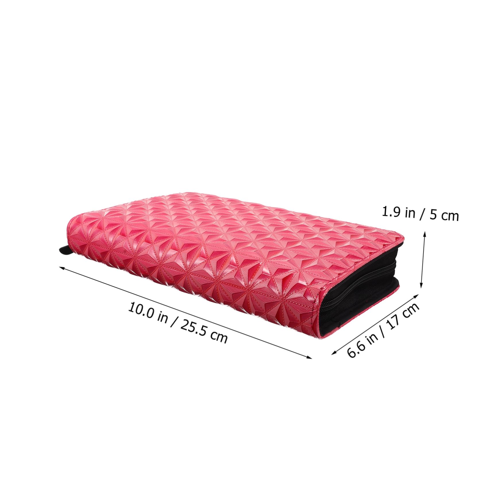 MAGICLULU Friseurscherentasche für Salon und Barbershop, Pu Leder, Rosa