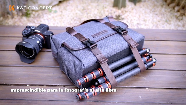 Bolsa de Viaje para Cámara K&F CONCEPT, Bolsa Cruzada Impermeable, Mochila para Cámara DSLR/SLR, tuche para Fotografía Bolsa de Viaje para Cámara K&F CONCEPT, Bolsa Cruzada Impermeable, Mochila para Cámara DSLR/SLR, tuche para Fotografía