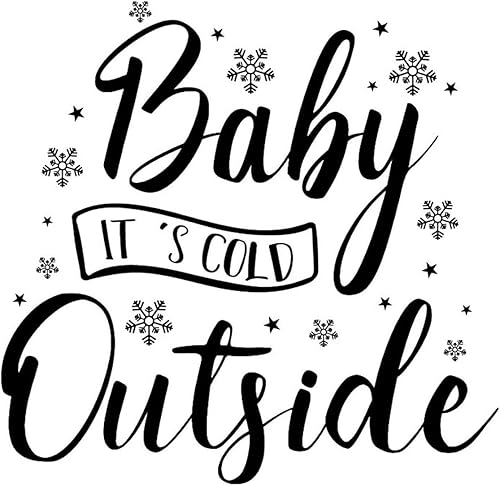 Baby It s Cold - CalcomanĂas de pared para exteriores cuaderno positivo calcomanĂas de vinilo para pared citas para aula automĂłvil escuela Baby It s Cold - CalcomanĂas de pared para exteriores cuaderno positivo calcomanĂas de vinilo para pared citas para aula automĂłvil escuela