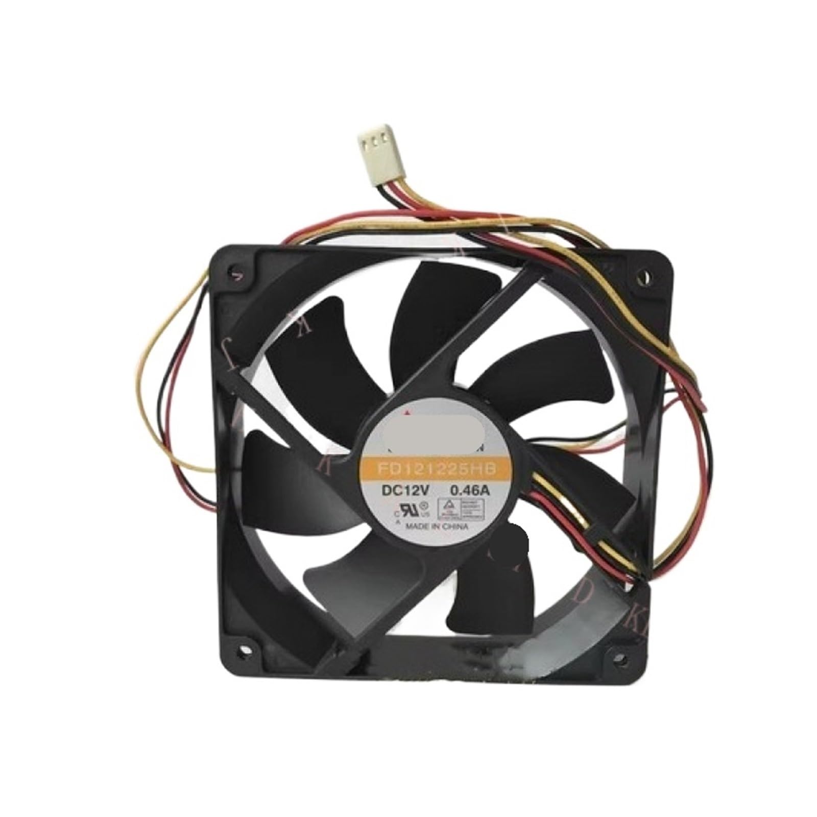 LWJYIPETZQ FD121225HB 12V 0.46A 12025 12CM 3-wire Cooling Fan