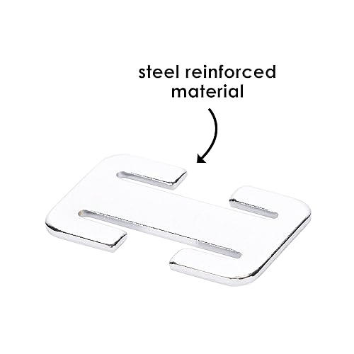 Miniatura 3 de Diono Clip de bloqueo para cinturón de seguridad para niños mantiene el cinturón de seguridad seguro para un ajuste adecuado cada vez hecho de acero