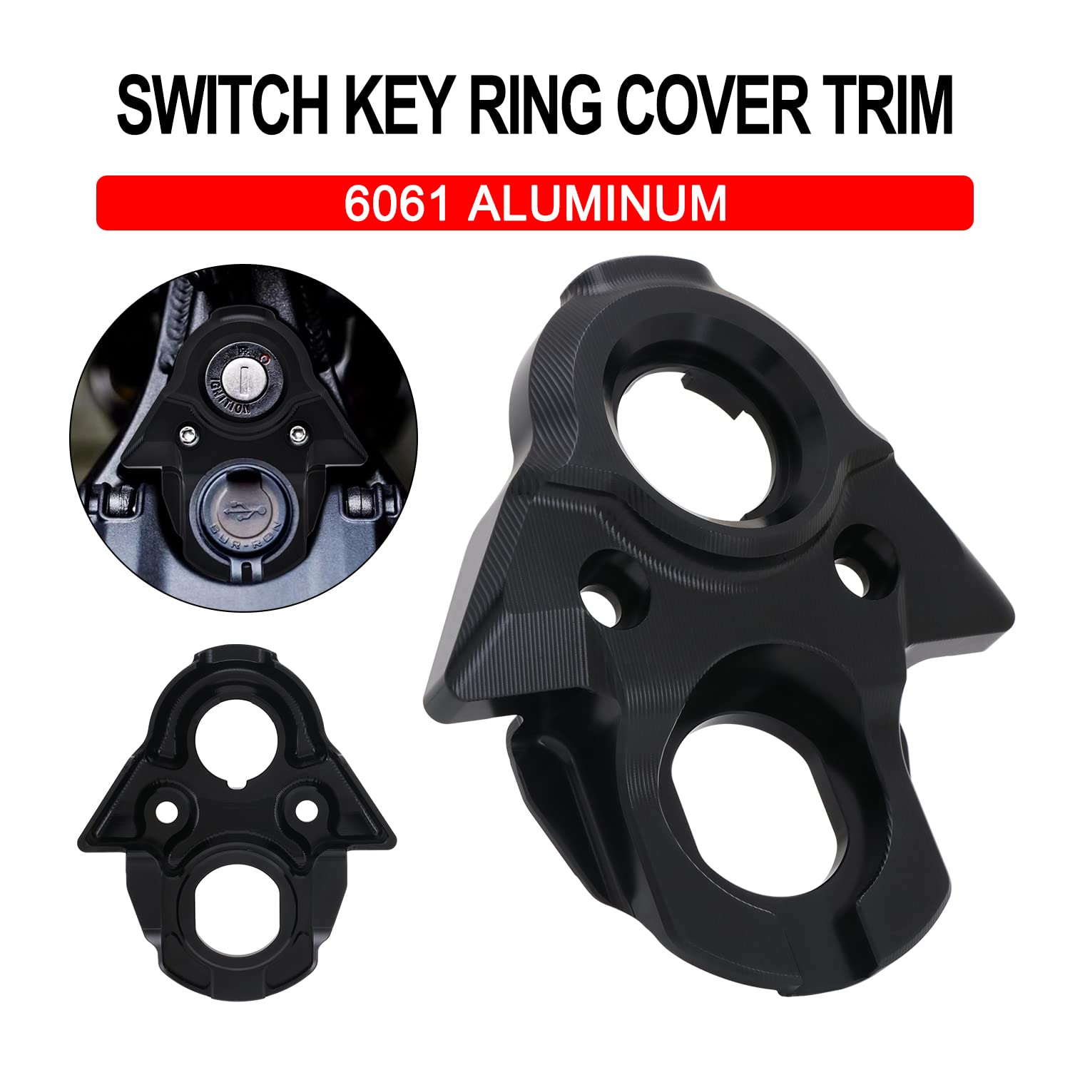 Copertura per Interruttore di Accensione JFG, Anello di Copertura per Cilindro di Blocco per Surron Light Bee X/Surron Light Bee S/X160/X260
